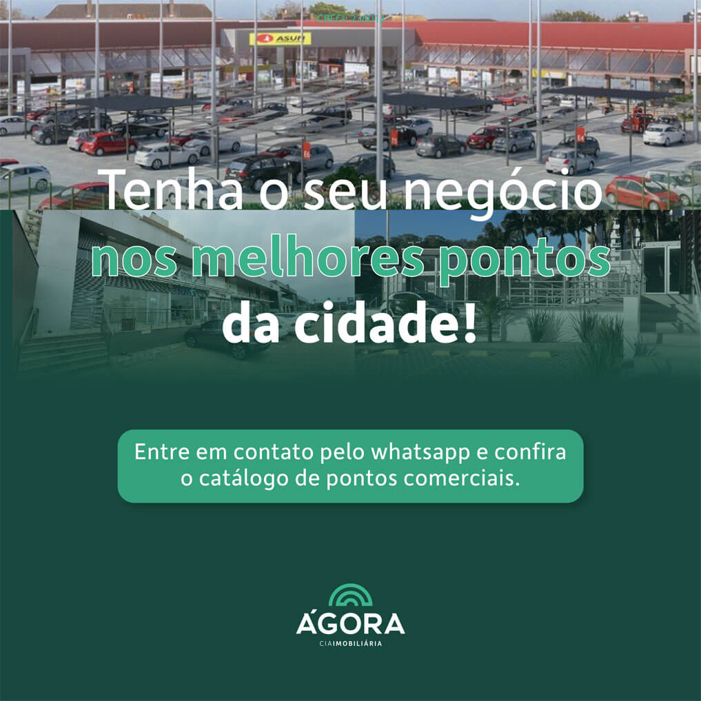 Tenha o seu negócio nos melhores pontos da cidade de Canoas